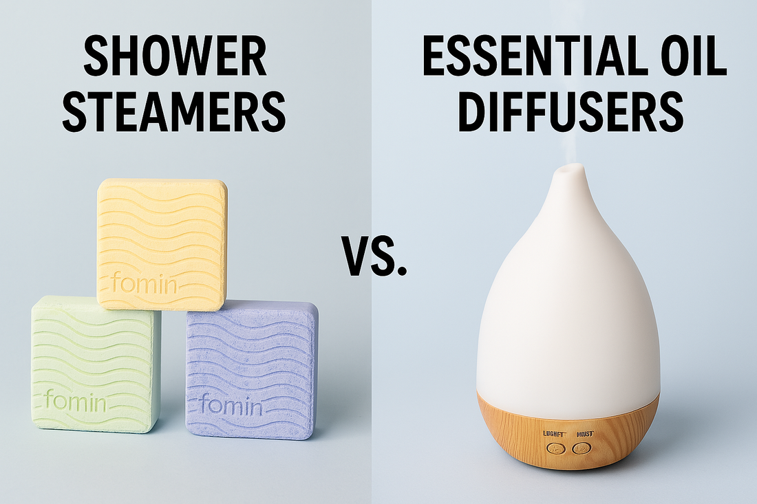 Shower Steamers vs. Essential Oil Diffusers: Which One Is Right for You?