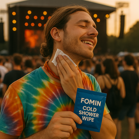 Why Cold Shower Wipes Are Perfect for Festival Season