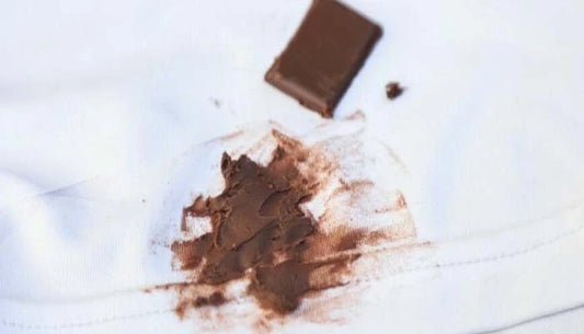 how to get chocolate out of clothes