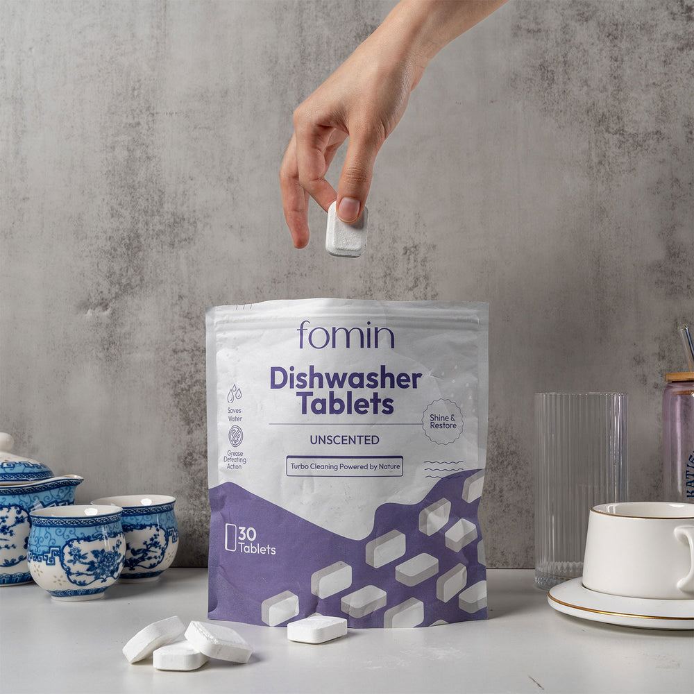 Dishwasher Detergent Cleaner Tablets