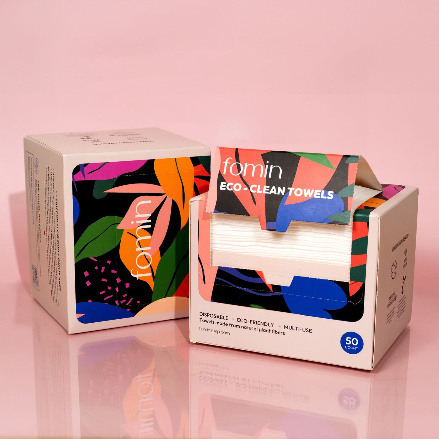 2 Frosted Glass Dispensers + Eco Friendly Welcome Kit