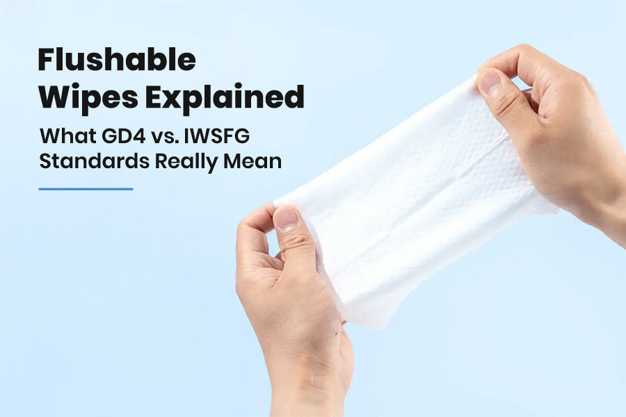 Flushable Wipes Explained: What GD4 vs. IWSFG Standards Really Mean
