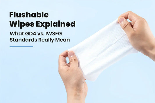 Flushable Wipes Explained: What GD4 vs. IWSFG Standards Really Mean
