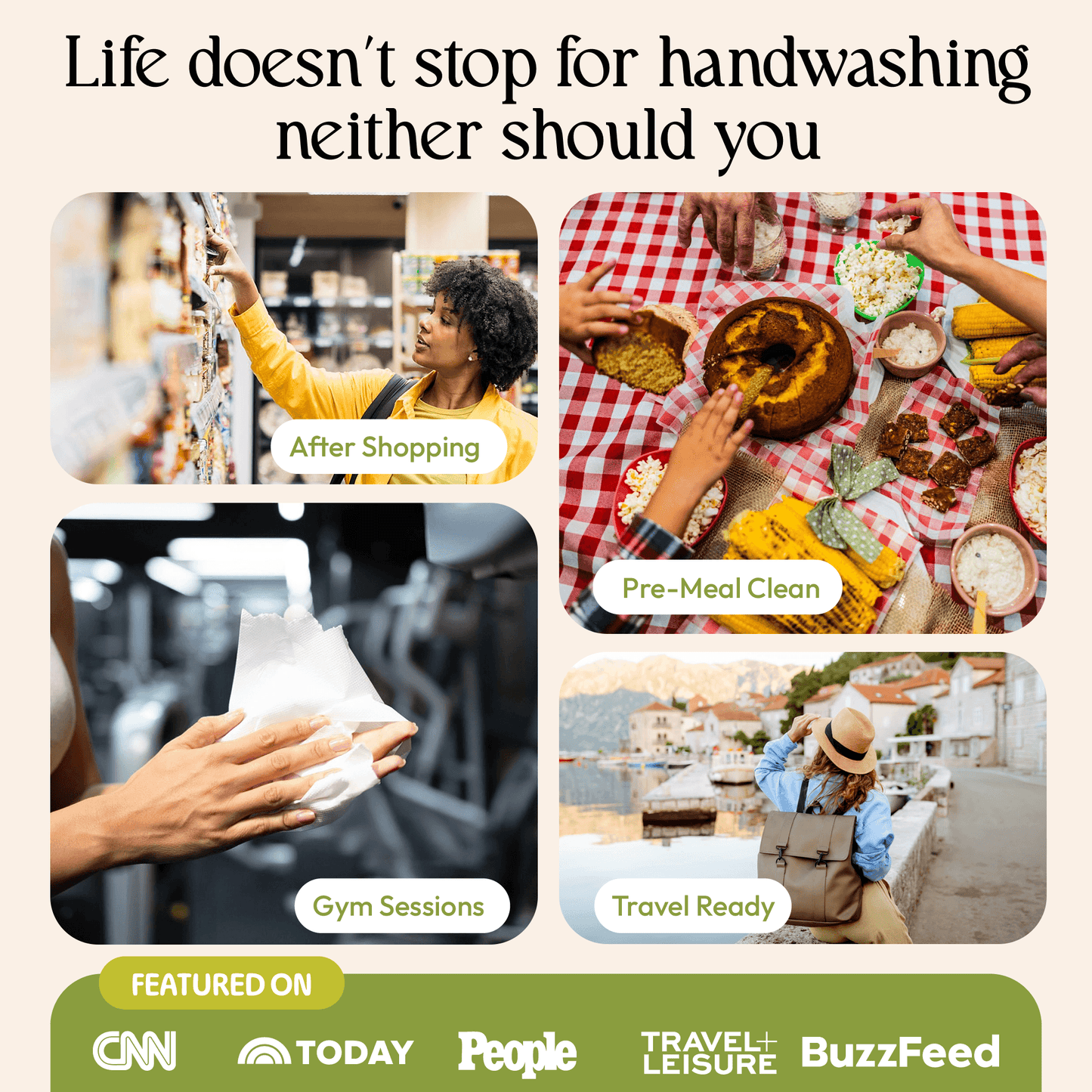 Adult Hand Sanitizer Mini Wipes