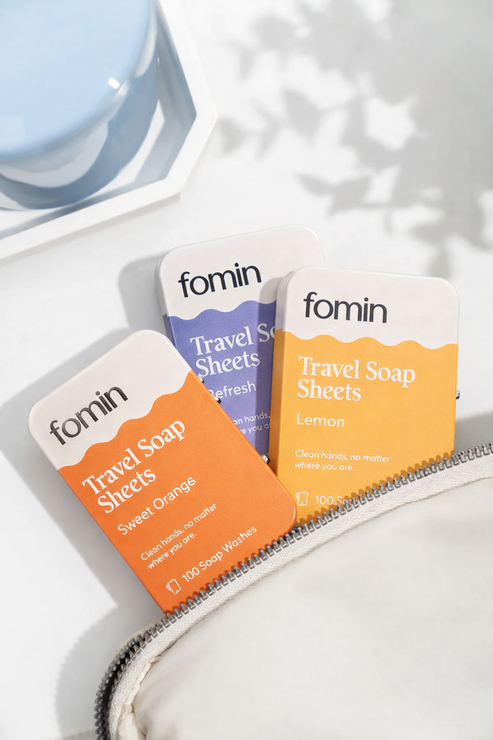Travel Soap Sheets | Portable Paper Soap for Travel & Camping – Fomin