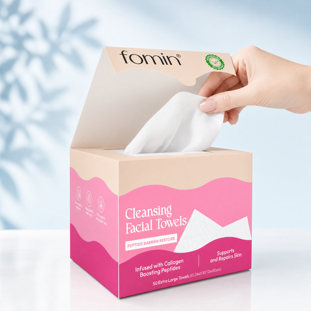 Peptide Barrier Restore Facial Towels